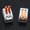 10PCS 222-412 PCT-212 PCT212 Universal Compact Wire Wiring Connector Conductor Terminal Block Lever