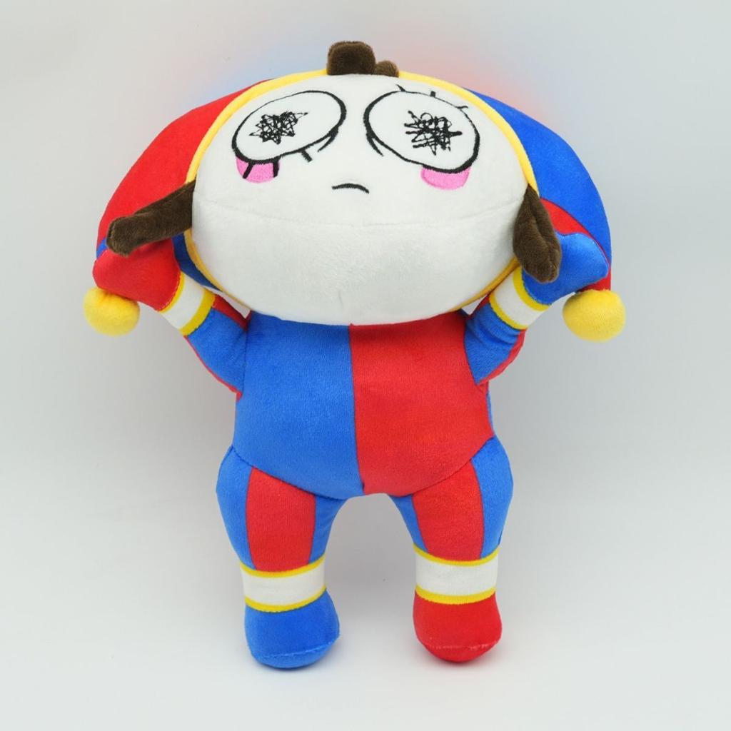Pomni Plush Toys The Amazing Digital Circus Anime Surrounding Dolls Desktop Decoration Ornament Best Kids Birthday Gift