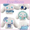 Figura Linda de Cinnamoroll Sanrio Anillo de Natación Juguete Juego de Figuras Para Decoración de Pasteles Diy