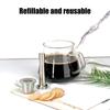 Coffee Capsules Accessories Set with Stainless Steel Spoon Filter Paper and Cleaning Brush for Easy Brewing Maintenance