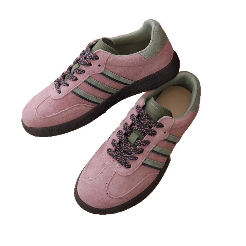 Retro Women's Leather Soft-soled White Shoes Spring New Flat-soled Sports and Leisure Board Shoes Women