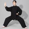 Dames Heren Zacht Katoenen Lijn Tai Chi Pak Kung Fu Wushu Martial Arts Uniform Wing Chun Jas Broek