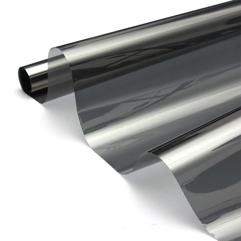50cmX200cm Anti Scratch Adhesive Polarizer Film VLT35% Black Metallized Car Window Tint Film
