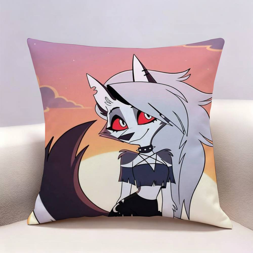 Sassy LLoona Wolf Doublesided print Pillow Case Pattern Printed Pillowcase For Living Room Sofa Cushion Cover