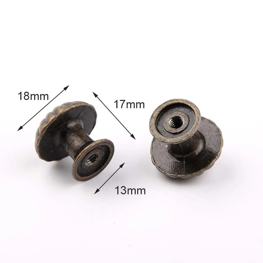 8 Stück Vintage Schrank Schrank Kleiderschrank Kommode Zuggriff Türknauf Schubladengriffe Möbelbeschläge Holz Schmuckschatulle Knöpfe