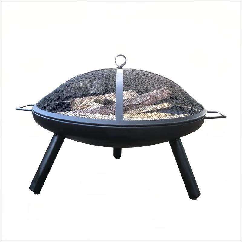 ZISIZ Multifunctional Indoor Fire Pit Brazier with Lid