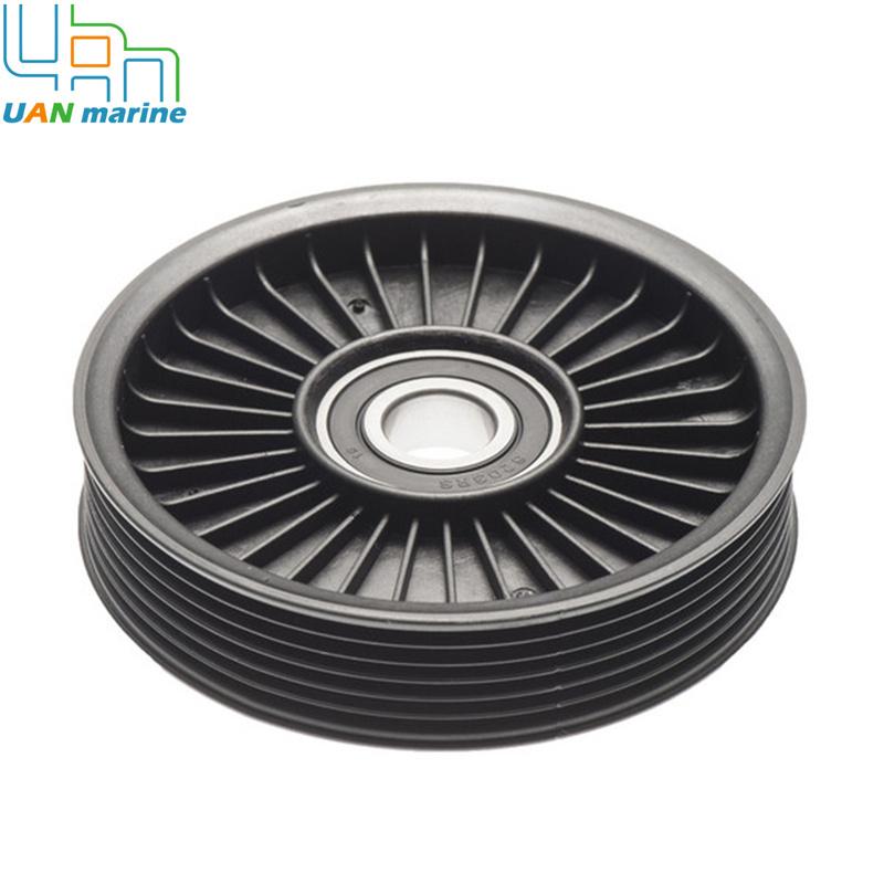 57-8638764 Serpentine Belt Idler 4-1/4" Pulley for MerCruiser Alpha Bravo Race Stern Drive 864625T  57-862086 57-8620861
