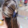 Vintage Hair Accessories Peacock Hair Clips Gun Black Crab Clips Ladies Grab Clips Headdress  Access