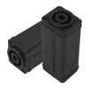 NL4FC 4Pin Female To Female Auditory Coupler Adapter Secure NL4MM For Professional Speakers And Amplifier Connection