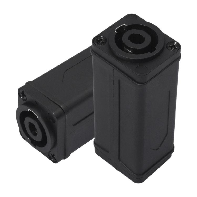 NL4FC 4Pin Female To Female Auditory Coupler Adapter Secure NL4MM For Professional Speakers And Amplifier Connection