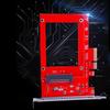 U.2 To PCIE 4 Pansion Card PCIe 4 To .2  Card SF8639 PCI for Press GEN3 4 Computer Hard Drive SSD Converter