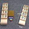 Montessori Math Learning Toy, Educational Game Numbers Teaching Aids for Kids Age 4~8