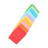 520 Pcs 10 Colors Square Folding Paper Colorful Double Sided Origami Crane Craft Sheets 5x5 Cm