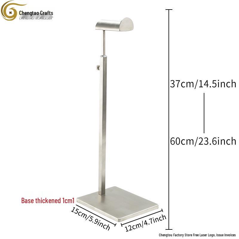 Verstellbarer Edelstahl Taschen-Präsentationsständer für Damentaschen