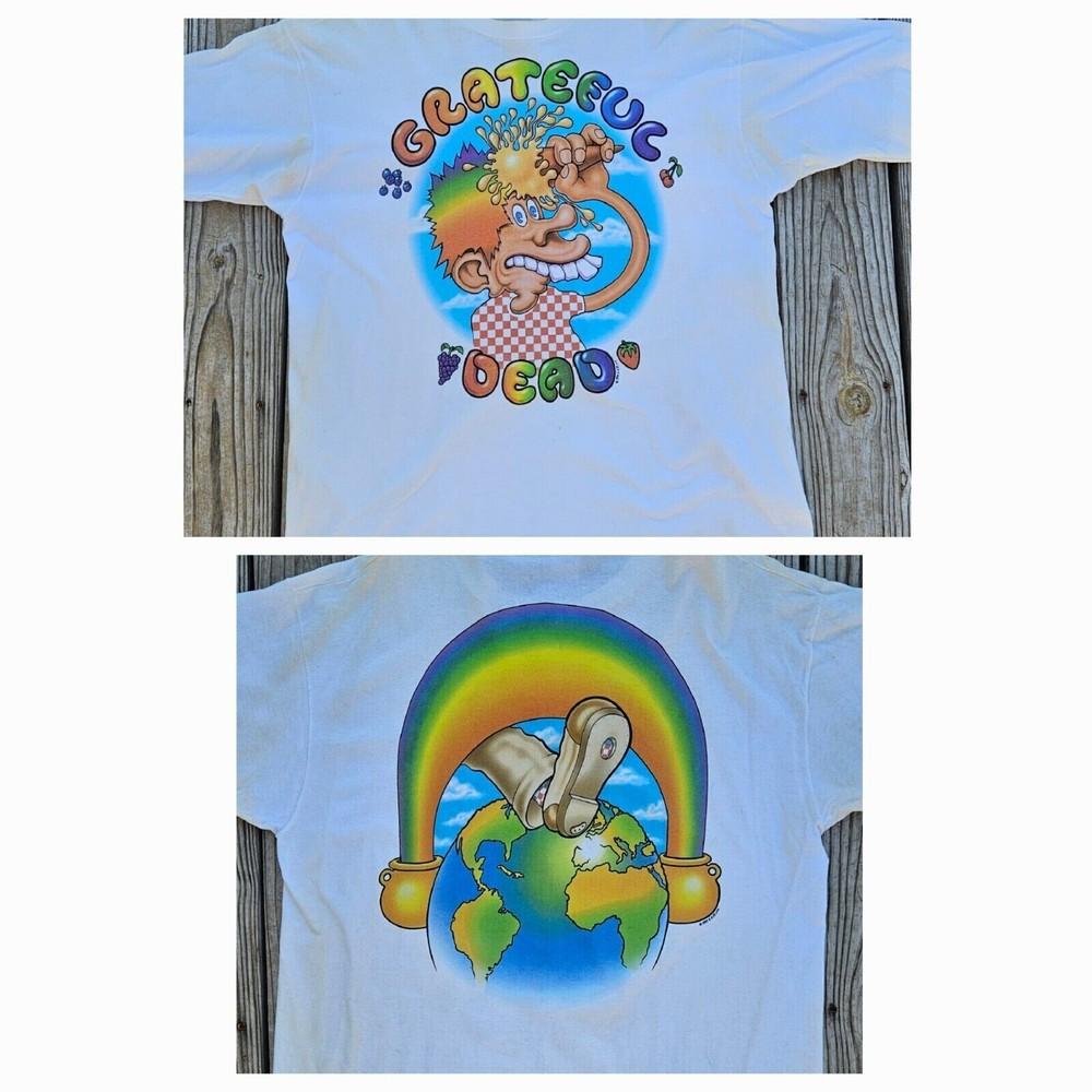 Vintage 1994 Grateful Europe 72 Ice Cream Cotton Unisex S-4XL T-shirt VN2239 Unisex T-Shirt S