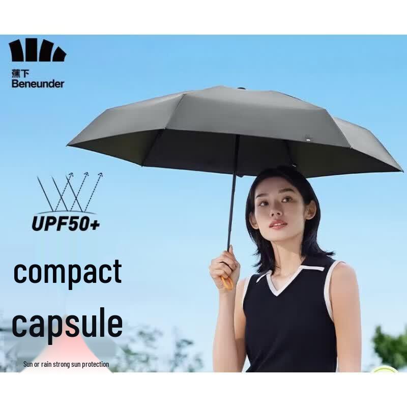 Beneunder UV Protection Dual-Use Capsule Umbrella