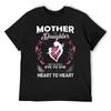 Mother's Day Mother And Daughter Mom T WOmen's T-shirt Round Neck Sports  Cool Tshirt Creative Aactivity Competition Eur Size