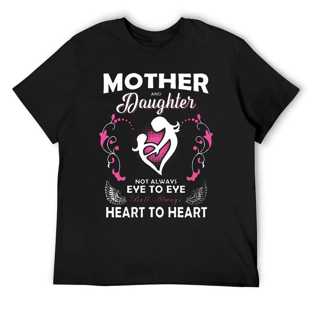 Mother's Day Mother And Daughter Mom T WOmen's T-shirt Round Neck Sports  Cool Tshirt Creative Aactivity Competition Eur Size