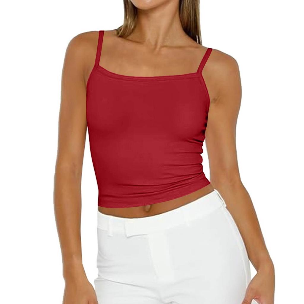 Womens Tank Top Dressy Casual Shirts Summer Loose Fit Camisole Cute Trendy Clothes Sleeveless Blouses