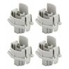 4 Pcs Rear License Plate Light Bulb Socket For Honda Accord Civic CR-V Odyssey