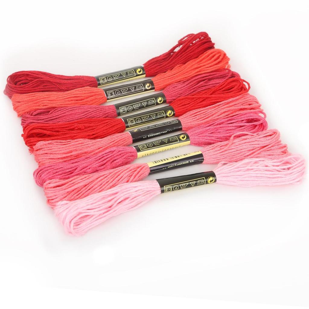 8 Series Cotton Embroidery Thread Different Anchor Cross-stitch Floss Sewing Skeins Craft