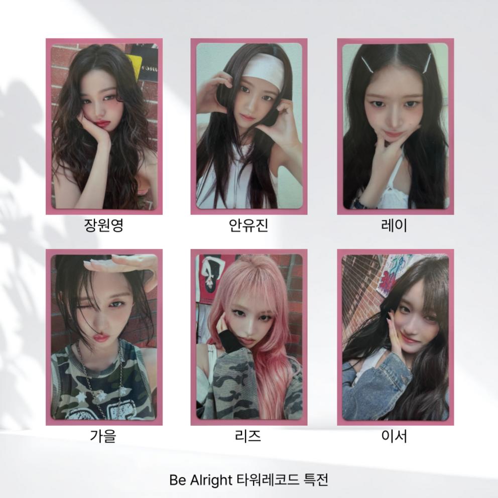 [Pocket the Star] Ive's 3rd Japanese Album, Be Alright, Tower Records Special Photocard