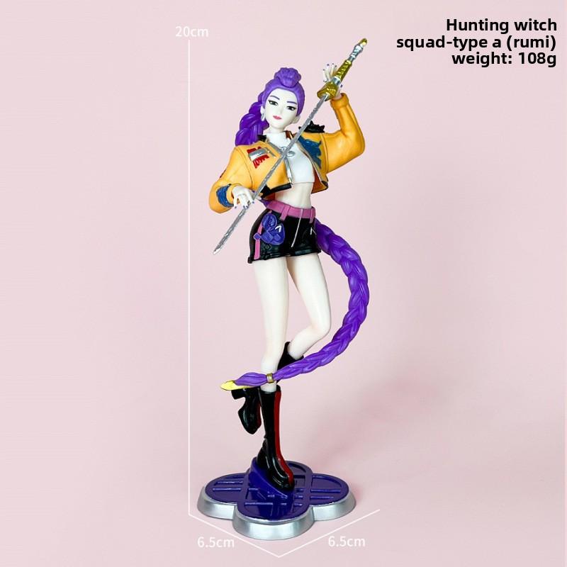 K-Pop New Demon Hunter Girl Group Men's Group Figure Model Blind Box Tide Play Doll Ornament