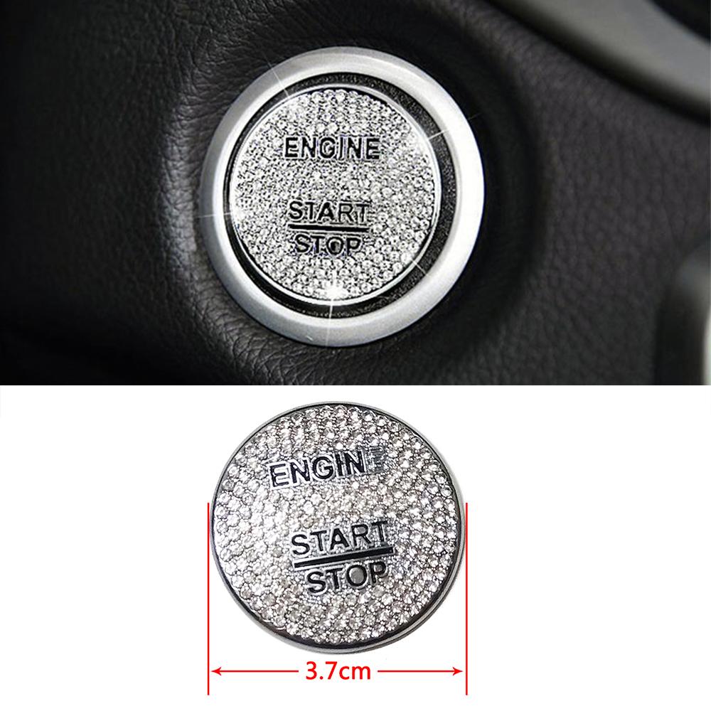 

Для Mercedes Benz GLC 253 2015-2019 Двигатель Старт Стоп Кнопка зажигания Переключатель Ремонт Модификация Искусственный Кристалл Алмаз Наклейка