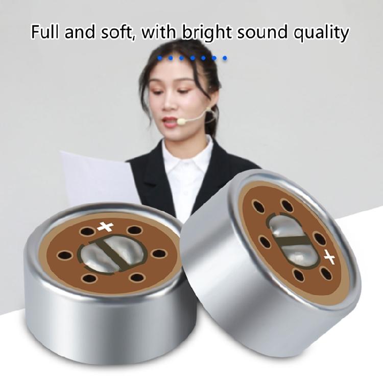 Electromagnetic Noise Resistant Electret Condenser Microphone Pickup Microphone Component for Enhances Claritys