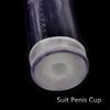 Silicone Penis Sleeve Enlargement Extender Stretcher Pump Glans Cap Sex Toy Enlarger Sleeves for Penis Erection Adult Supplies