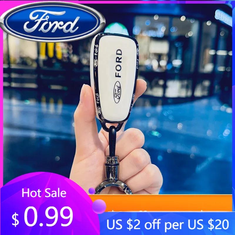 Nová 2026 Samolepka na auto Ford Nová 2025 Horká Nová TPU Kryt na klíčenku auta Obal Taška Pro Ford Ranger C-Max S-Max Focus Galaxy