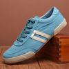 Round Toe High Quality Mens Canvas Shoes Flat Solid Summer Male Casual Shoes Lace Up Breathable Male Flat Casual Sneakers