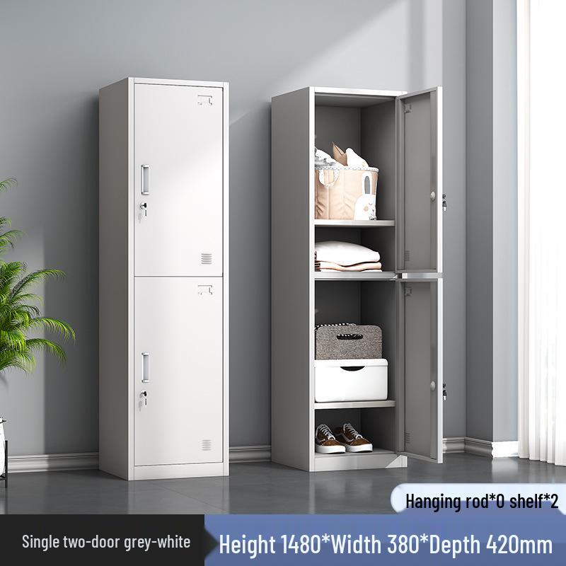 Single Door Steel Locker Cabinet for Employee or Dormitory Use