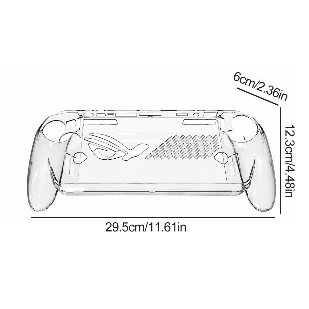 Transparent Protective Case For ROG XBOX ALLY X Handheld Device TPU Transparent Case Full Cover Shockproof Anti Slip Cover