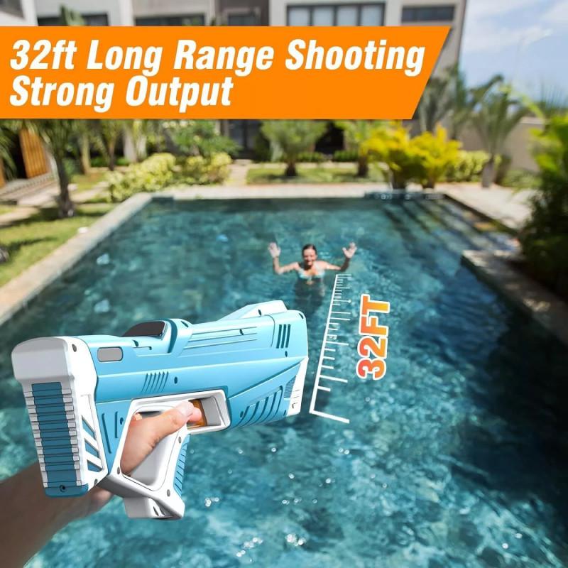 New Summer Automatic Electric Water Gun Parent-child Outdoor Beach Water Fight Toy