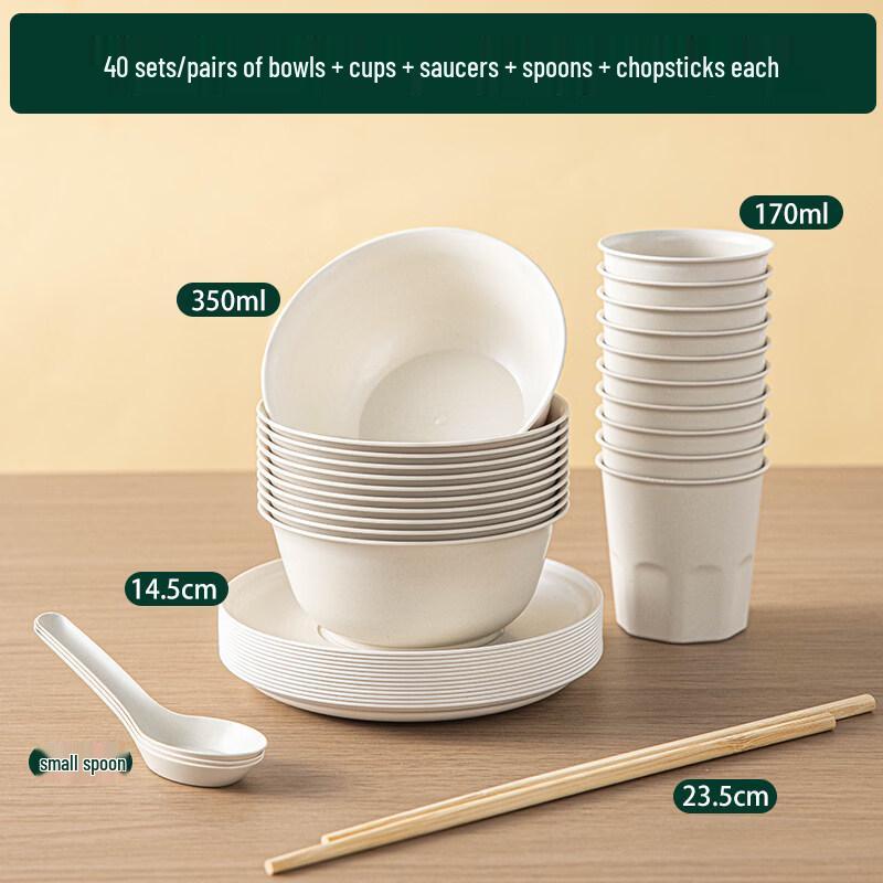 ZISIZ Outdoor Disposable Aluminum Foil Tableware Set