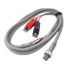 VISPREA Compatible Power Cable for Daiwa and Shimano Electric Power Alligator for Hyper Leo Super Power Super Mega YU326 Gray Daiwa 750 Series and and