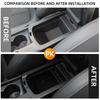 For Peugeot 308 2016 2017 2018 2019 ABS Car Armrest Storage Box Holder Central Control Tray  Accessories