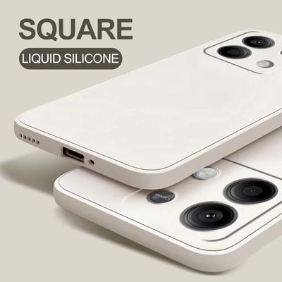 Redmi Note 13 Pro Plus Case Original Liquid Silicone Phone Cases For Xiaomi Redmi Note 13 Note13 Pro Plus Shockproof Soft Cover