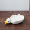 Ceramic soap box creative cute bathroom household soap dish holder anti-water sink soap box