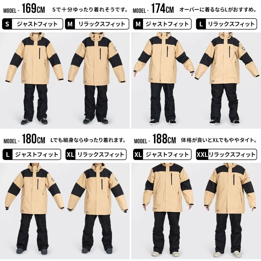 BOARDEE Snowboard Jacket Men's (BD24IFOT02M)