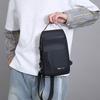Multi-Layer Men's Chest Bag Handbag Solid Color Shoulder Bag