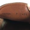 Vintage 80s-90s Made In Italy Gravati Leather Loafer Moccasin Business Shoes Size 7 25.5-26.0cm Brown(USED)