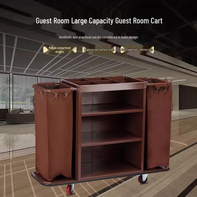 Industrial Aluminum Alloy Cleaning Service Cart