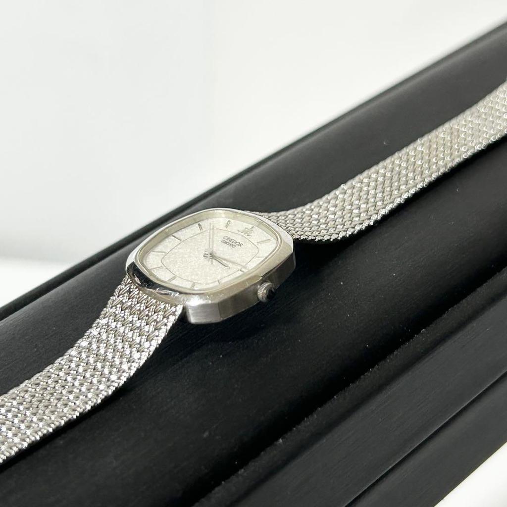 [USED] SEIKO Credor Quartz Watch, 2 Hands, Operation Confirmed