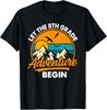 Let the 8th Grade Adventure Begin Funny Back To School T-Shirt Unisex T-Shirt