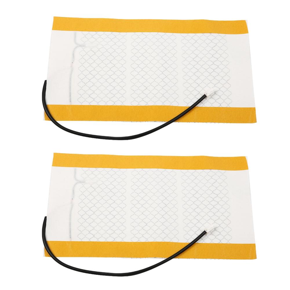 48X27cm 12V Pair of Car Seat Heating Pad Carbon Fiber Universal Car Seat Set Kit