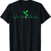 Vegan Heartbeat Vegetarian Diet Veganism Vegetable Lover T Shirt