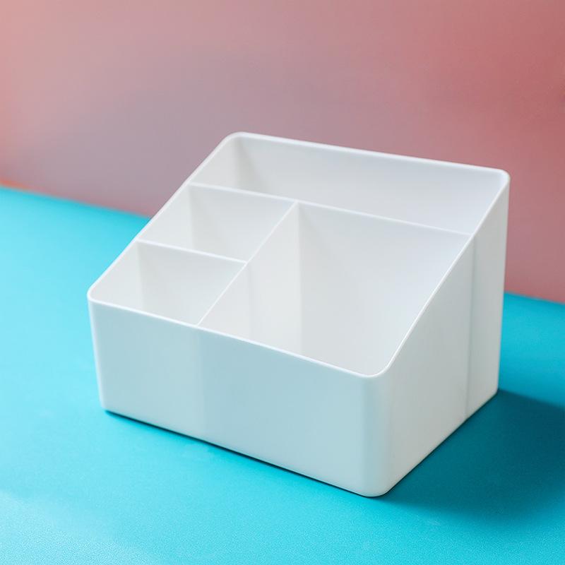 Trapezowe Pudełko do Przechowywania Makijażu do Kreatywnego Salonu na Biurko