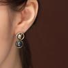 Queen Black Earrings